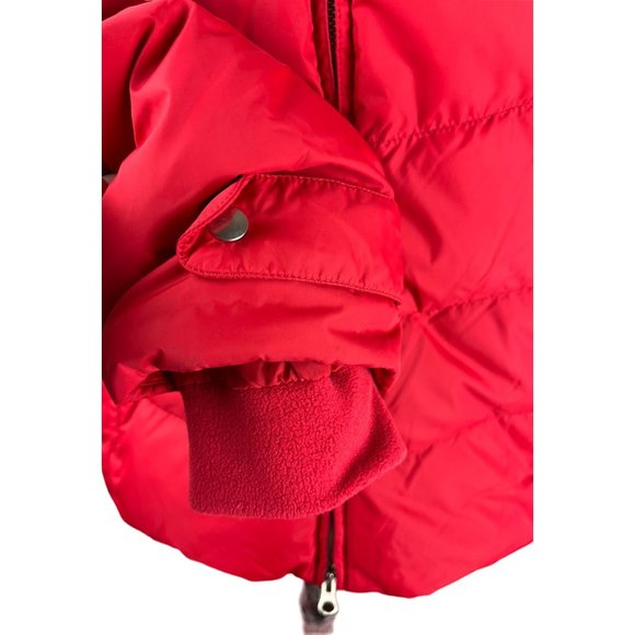 Land's End Red Puffy Down Jacket, Women's Size XL, 18-20 - Picture 5 of 16